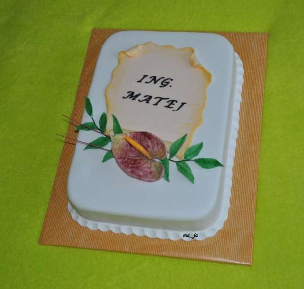 na promócie, torta, Torty - škola, stužková na promócie, torta, Torty - škola, stužková, ma_ja, 1