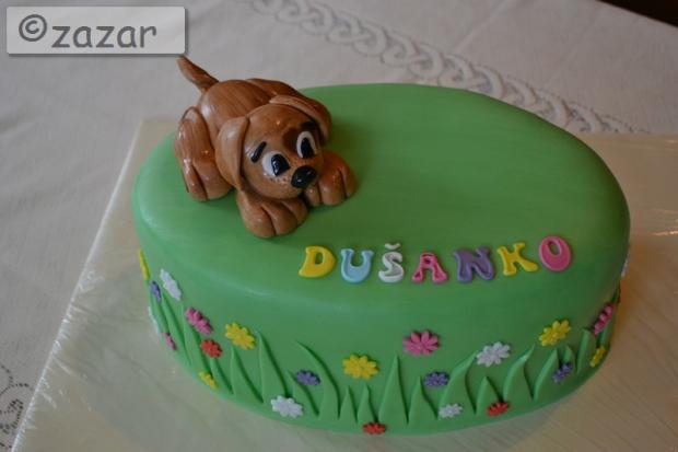 Dušankovi so psíkom , torta, Torty so zvieratkami Dušankovi so psíkom , torta, Torty so zvieratkami, zazar, 1