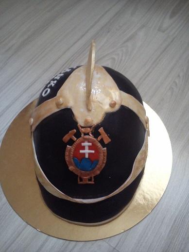 stara požiarnicka prilba, torta, Netradičné torty stara požiarnicka prilba, torta, Netradičné torty, miruš14, 1