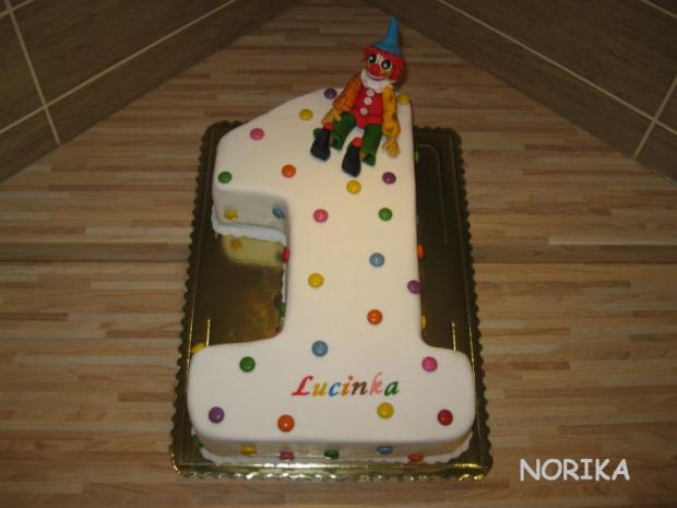 Jednotka, torta, Narodeninové torty, norika, 1