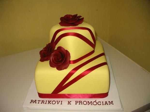 Na promócie, torta, Torty - škola, stužková Na promócie, torta, Torty - škola, stužková, DášaL, 1