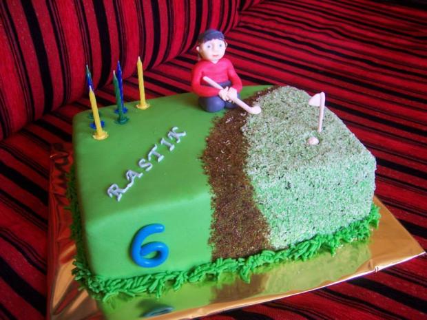 Golfová, torta, Športové torty, Katie, 1