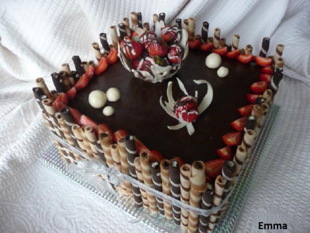 Narodeniny, torta, Čokoládové torty Narodeniny, torta, Čokoládové torty, EmmaV, 1