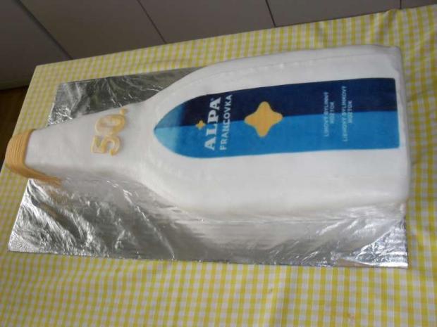 fľaša Alpa, torta, Netradičné torty fľaša Alpa, torta, Netradičné torty, vvierka, 1