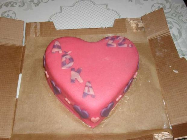 srdce, torta, Narodeninové torty, vvierka, 1