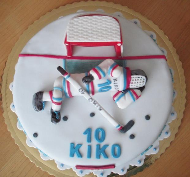 torta hokejista 2, torta, Športové torty, nová-maria, 1