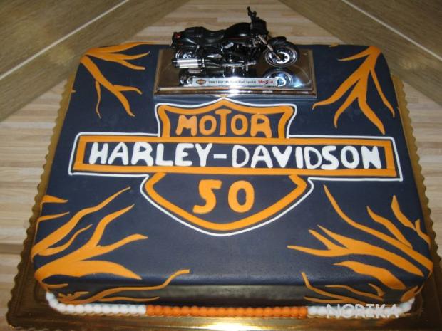 Harley-Davidson, torta, Narodeninové torty Harley-Davidson, torta, Narodeninové torty, norika, 1