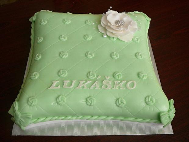 vankúšik, torta, Torty na krstiny vankúšik, torta, Torty na krstiny, Gigi73, 1