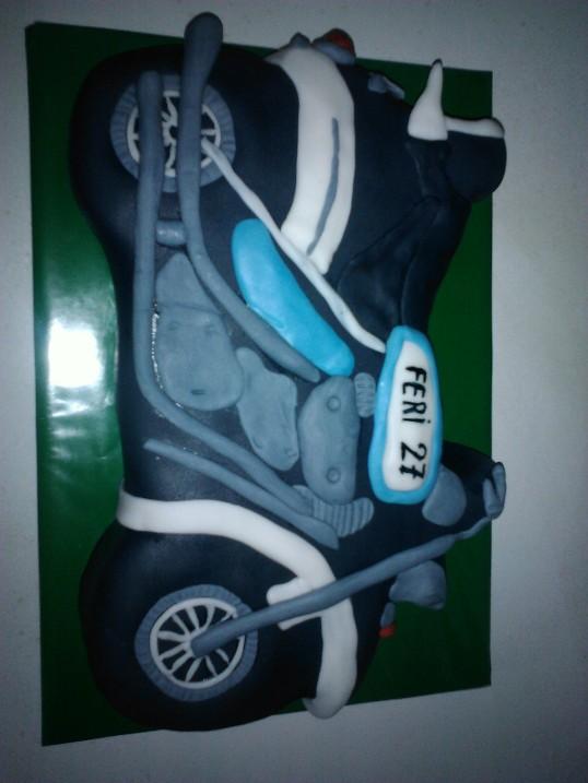 motorka, torta, Športové torty motorka, torta, Športové torty, evkaba, 1