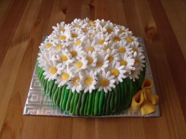 s margarétkami, torta, Narodeninové torty s margarétkami, torta, Narodeninové torty, julinka, 1