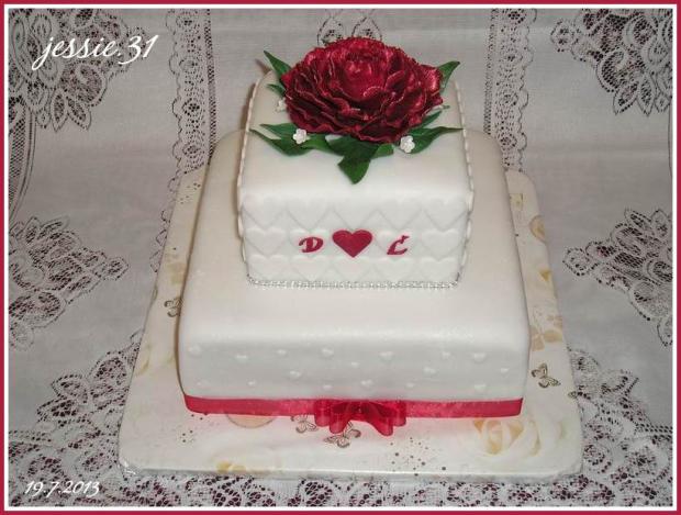 Svadobná s pivóniou, torta, Svadobné torty Svadobná s pivóniou, torta, Svadobné torty, jessie.31, 1