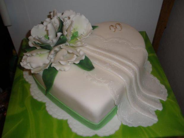 s tulipánmi, torta, Svadobné torty s tulipánmi, torta, Svadobné torty, tara19, 1