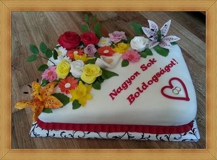 svadobná kytica, torta, Svadobné torty svadobná kytica, torta, Svadobné torty, eruska 74, 1