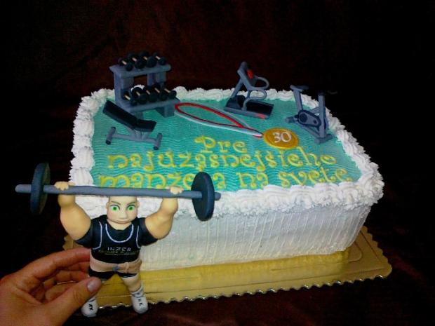 fitnes, torta, Športové torty fitnes, torta, Športové torty, majana75, 1
