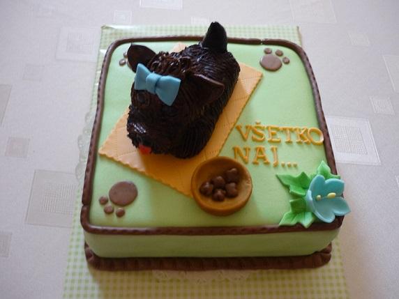pokus o yorksira, torta, Torty so zvieratkami pokus o yorksira, torta, Torty so zvieratkami, jarka22, 1