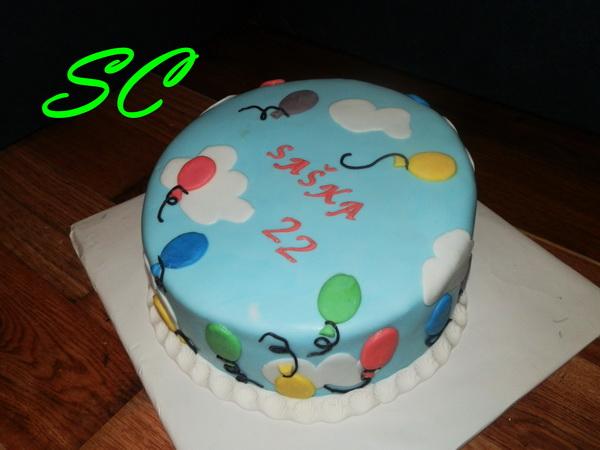 balóniková, torta, Narodeninové torty balóniková, torta, Narodeninové torty, sslavica, 1
