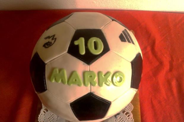 futbalka , torta, Športové torty, erikaja, 1