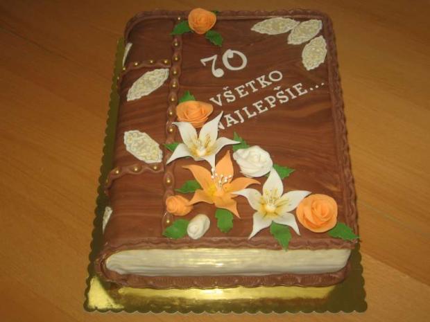 Kniha70 II, torta, Narodeninové torty, Lubka212, 1
