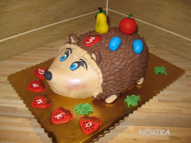 Ježko, torta, Torty so zvieratkami Ježko, torta, Torty so zvieratkami, norika, 1