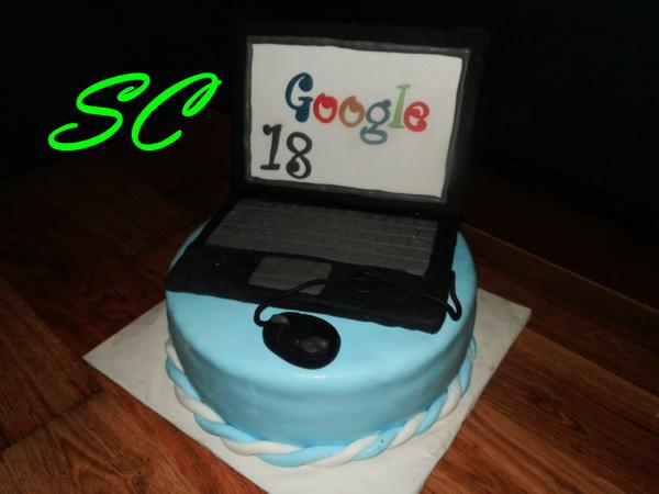 google, torta, Netradičné torty, sslavica, 1