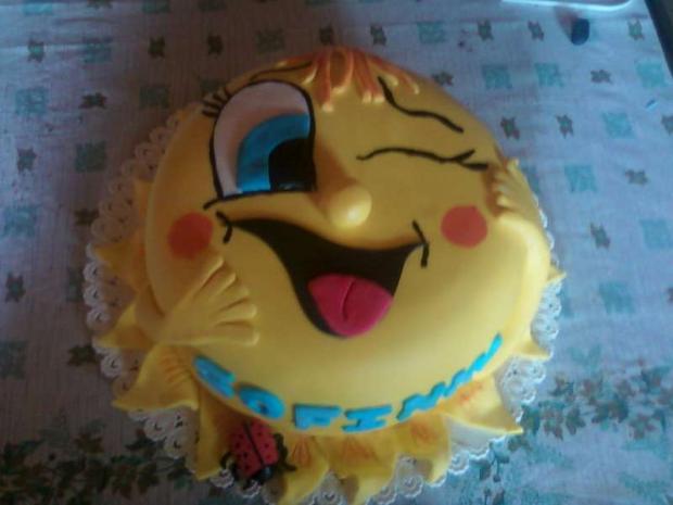 Slniečko, torta, Ostané torty pre deti Slniečko, torta, Ostané torty pre deti, janette0207, 1