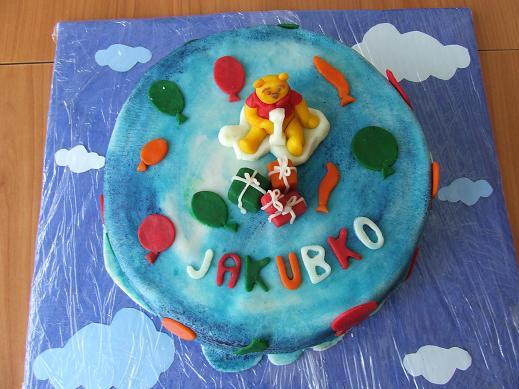 pre Jakubka s mackom Pu, torta, Rozprávkové torty, lucia814, 1