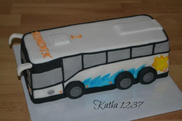 autobus, torta, Narodeninové torty, katka1237, 1
