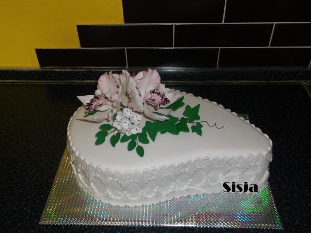 Slza s orchidejkami, torta, Narodeninové torty Slza s orchidejkami, torta, Narodeninové torty, Sisja, 1