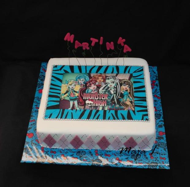 monster high, torta, Torty pre dievčatá, mayaL30, 1