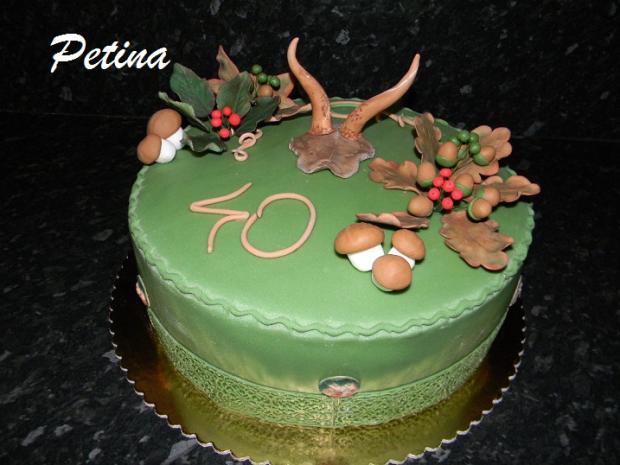 Poľovnícka, torta, Narodeninové torty, Petina, 1