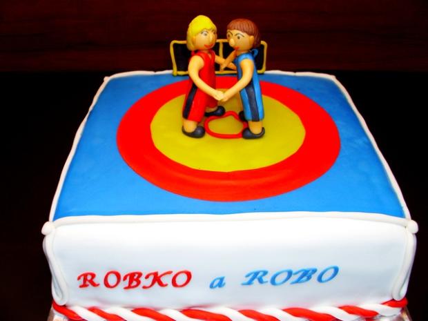 Zápasníci, torta, Športové torty Zápasníci, torta, Športové torty, darma35, 1