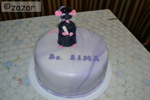 Ratatouille - ako prekvapko, torta, Torty - škola, stužková Ratatouille - ako prekvapko, torta, Torty - škola, stužková, zazar, 1