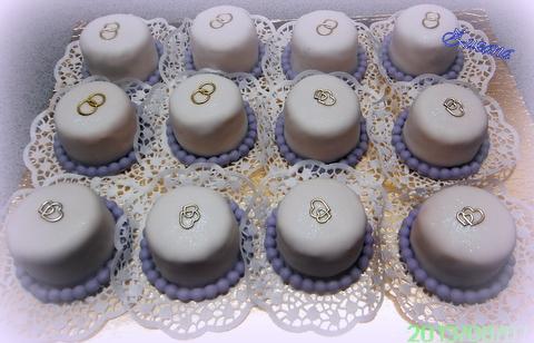 minitortičky, torta, Svadobné torty minitortičky, torta, Svadobné torty, zana, 1