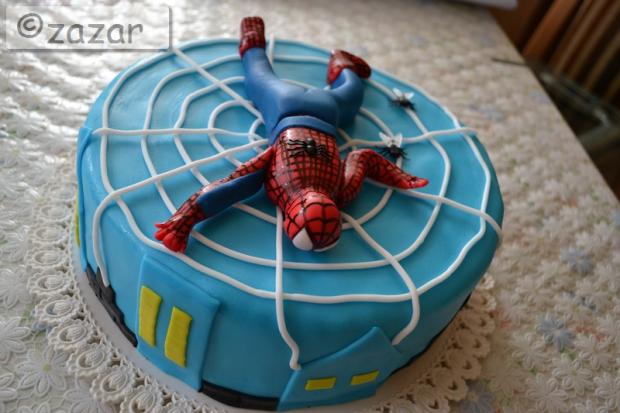 Spiderman, torta, Ostané torty pre deti Spiderman, torta, Ostané torty pre deti, zazar, 1