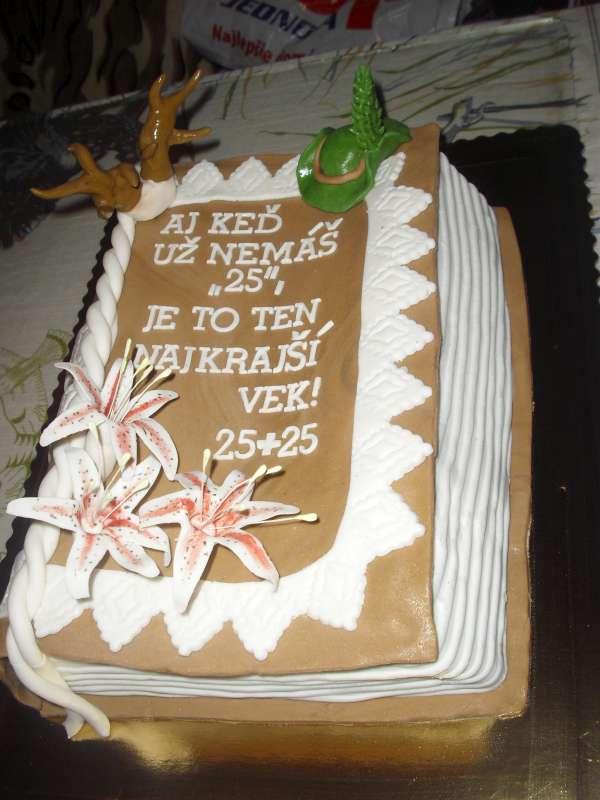 K 50-tinám, torta, Narodeninové torty, Katarína Cabadajová, 1