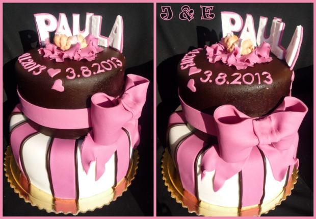 Krstinová PAULA, torta, Torty na krstiny Krstinová PAULA, torta, Torty na krstiny, Janka.Bj, 1