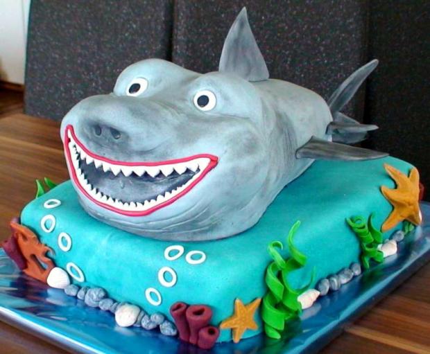 žralok, torta, Torty so zvieratkami žralok, torta, Torty so zvieratkami, zeronka, 1