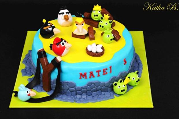 angry birds, torta, Ostané torty pre deti, cacarinka KatkaB., 1
