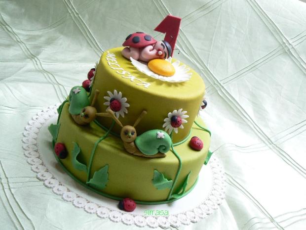 Lienočka, torta, Torty so zvieratkami Lienočka, torta, Torty so zvieratkami, simasa, 1