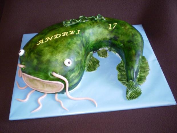 sumec - Andrejov úlovok, torta, Narodeninové torty, , 1