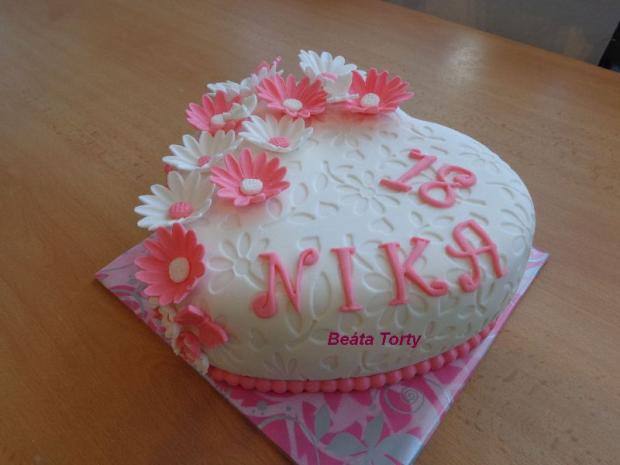 srdiečko k 18tinám , torta, Narodeninové torty srdiečko k 18tinám , torta, Narodeninové torty, sejka, 1