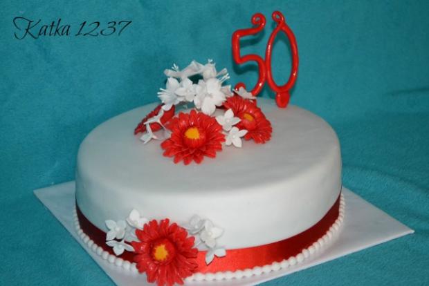 s garberami na 50-tku, torta, Narodeninové torty s garberami na 50-tku, torta, Narodeninové torty, katka1237, 1