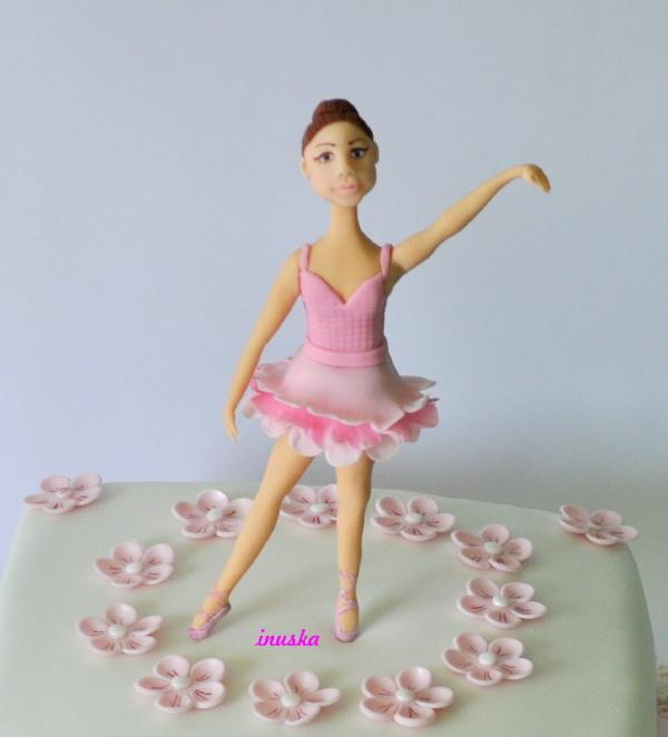 Baletka , torta, Ozdoby na torty, inuska, 1