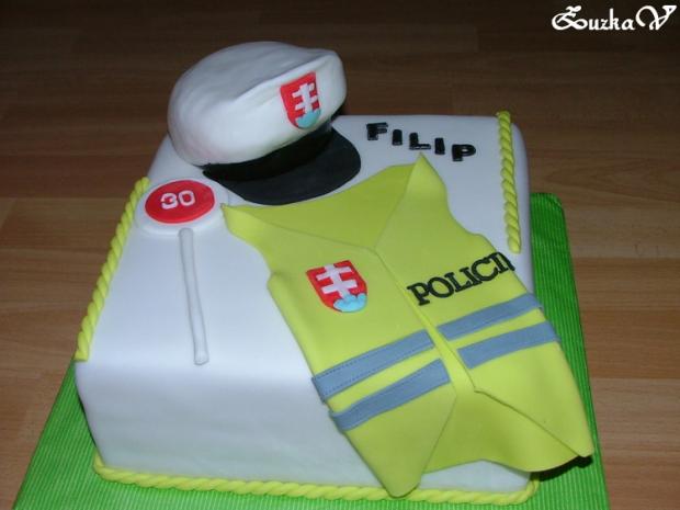Policajná, torta, Narodeninové torty Policajná, torta, Narodeninové torty, ZuzkaV, 1