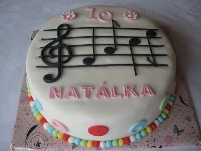 Bratovej vnučke, nádejnej speváčke, torta, Narodeninové torty Bratovej vnučke, nádejnej speváčke, torta, Narodeninové torty, Máňa47, 1