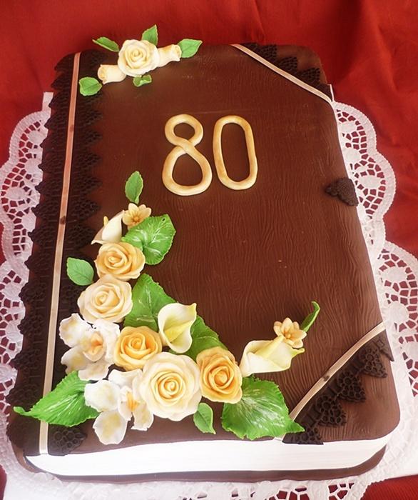 Narodeninová 80, torta, Narodeninové torty Narodeninová 80, torta, Narodeninové torty, Anca.B, 1