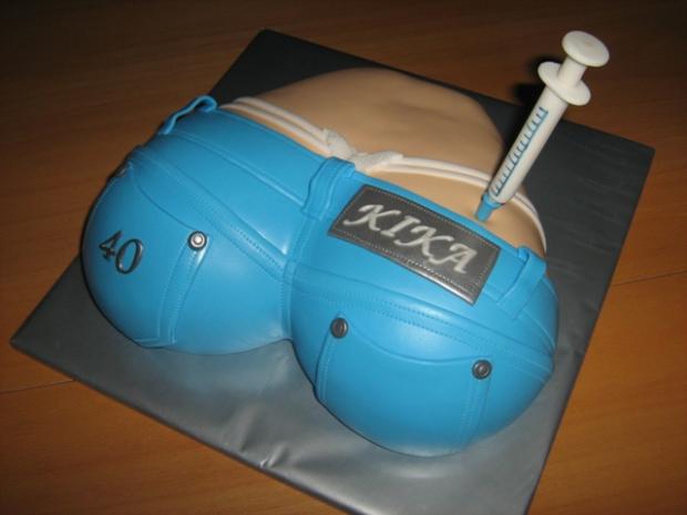 Zadok pre sestričku, torta, Netradičné torty Zadok pre sestričku, torta, Netradičné torty, zinka16, 1