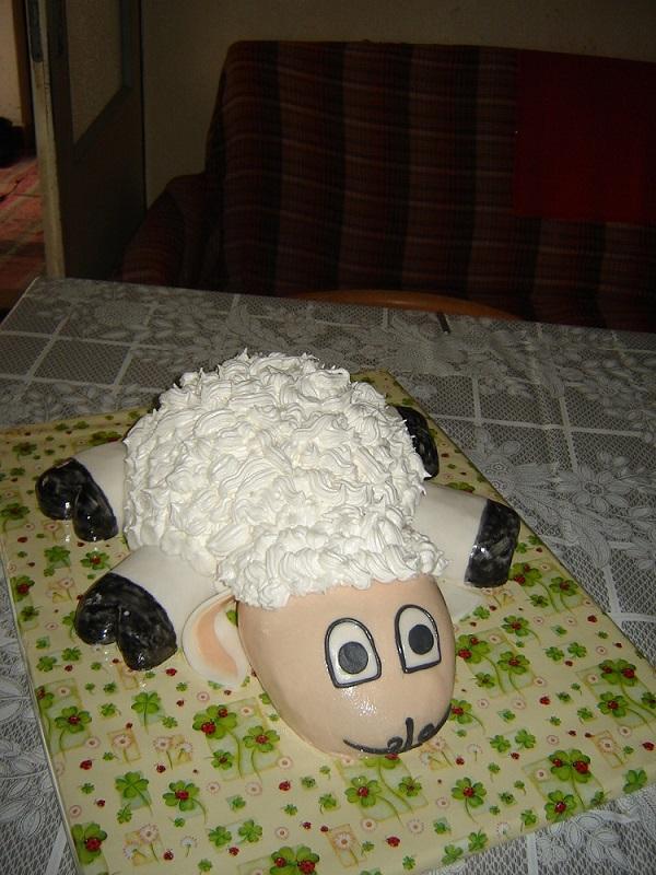 ovečka, torta, Torty so zvieratkami, susana11, 1