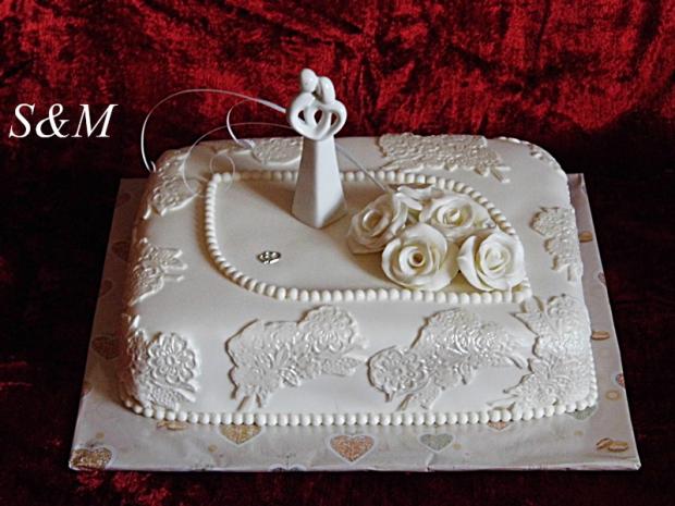 svadobná, torta, Svadobné torty, silvia11, 1