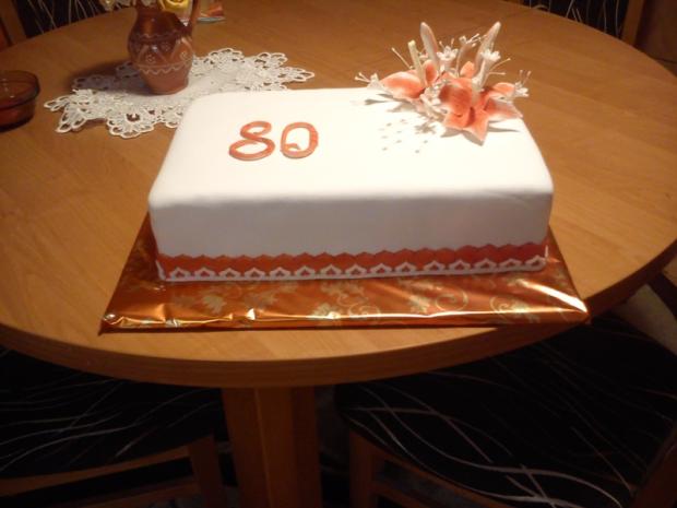 na "80", torta, Narodeninové torty, ta nic ka, 1
